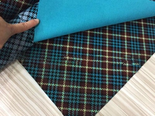 TPU格子印花膜貼布